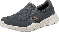 Skechers Herren Equalizer 4.0 Persisting Mid-Top Trainers, Charcoal Mesh Pu Orange Trim, 42 EU von Skechers