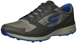 Skechers Herren Fairway Plus Fit Golf Shoe Golfschuh, Charcoal/Blau, 48 EU von Skechers