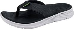 Skechers Herren GO CONSISTENT Sandal SYNTHWAVE Flip-Flop, BLK, 39.5 EU von Skechers