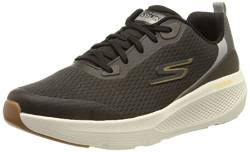 Skechers Herren GO Run Elevate ORBITER Running Shoes, Black and Grey Textile, 42.5 EU von Skechers