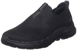 Skechers Herren GO Walk 6 Sneaker, Black Textile, 50 EU von Skechers