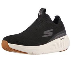 Skechers Herren GOrun Elevate Lauf-und Wanderschuh zum Reinschlüpfen Sneaker, schwarz/weiß, 39.5 EU von Skechers