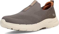 Skechers Herren Go Walk 6 Sneaker, Taupe Textile, 42.5 EU von Skechers