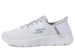 Skechers Herren Go Walk Flex-New World Sneaker, Weiß/Grau, 40 EU von Skechers