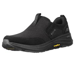 Skechers Herren Go Walk Outdoor – Leichtathletik-Wanderschuhe mit luftgekühltem Memory-Schaum Sneaker, Schwarz, 43 EU X-Weit von Skechers