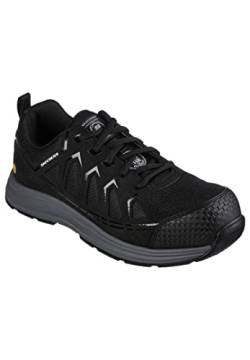 Skechers Herren Malad II ESD Composite Safety Toe BAU-Schuhe, Schwarz, 41 EU von Skechers