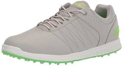 Skechers Herren Pivot Spikeless Golf Shoe Golfschuh, Grau/Limette, 45.5 EU von Skechers