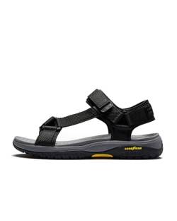 Skechers Herren Sandals, Black, 44 EU von Skechers