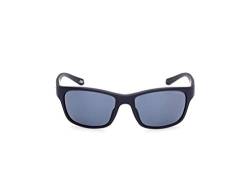 Skechers Herren Se6117 Sonnenbrille, Matte Blue/Blue, 58 von Skechers