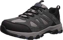 Skechers Herren Selmen-enago Trail Oxford Wanderschuh, GRAU, 43 EU Weit von Skechers