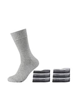 Skechers Herren Socken Casual 18er Pack 43/46 light grey melange von Skechers