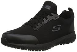 Skechers Herren Squad Sr Myton Sneaker, Black Textile Synthetic, 40.5 EU von Skechers