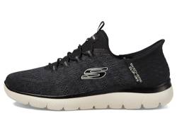 Skechers Herren Summits Key Pace Sneaker, schwarz (Netzstoff), 40 EU von Skechers