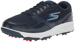 Skechers Herren Torque Sport Fairway Relaxed Fit Spiked Golf Shoe Golfschuh, Marineblau/blau, 42.5 EU von Skechers