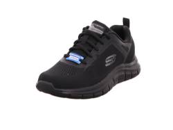 Skechers Herren Track BROADER Sneaker, Black Mesh/Pu, 41 EU von Skechers