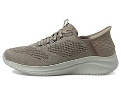 Skechers Herren Ultra Flex 3.0 New Arc Slip Sneaker, Taupe, 43 EU Weit von Skechers