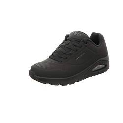 Skechers Herren Uno Stand On Air Sneaker, Black Durabuck Trim, 44 EU von Skechers