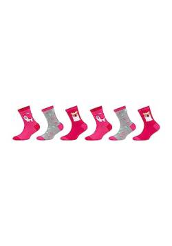 Skechers Kinder Socken Casual 6er Pack 35/38 pink mix von Skechers