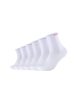 Skechers Kinder Socken Mesh Ventilation 6er Pack 31/34 white von Skechers