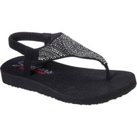 Skechers MEDITATION-NEW MOON Sandale, Sommerschuh, Sandalette, Riemchensandale, mit Strasssteinen besetzt von Skechers