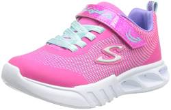 Skechers Mädchen 303700l Pkmt Sneaker, Rosa Netzstoff mit Mehreren Zierteilen von Skechers