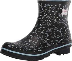 Skechers Mädchen Rain Check - Misty Eye Gummistiefel, Schwarz, 24.5 EU von Skechers