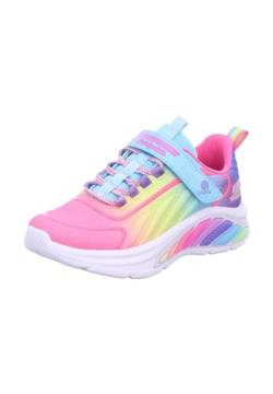 Skechers Mädchen Sneaker, Türkis Mesh Multi Trim von Skechers