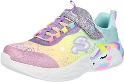 Skechers Mädchen Unicorn Dreams Sneaker, Purple Textile Multi Trim, 31 EU von Skechers