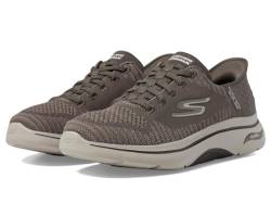 Skechers Slip-INS Herren Low Sneaker/Slip-On Sneaker Grand Select 2 Taup Textil, Größe:43, Farbauswahl:beige von Skechers