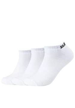 Skechers Socks Herren SK43022 Füßlinge, Weiß (White 1000), (Herstellergröße: 39/42) (3er Pack) von Skechers