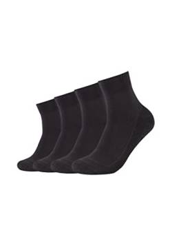 Skechers Unisex Kurzsocken Cushioned 4er Pack 35/38 black von Skechers