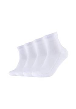 Skechers Unisex Kurzsocken Cushioned 4er Pack 39/42 white von Skechers