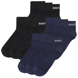 Skechers Unisex Quarter Socken Mesh Ventilation - 6er 9er 12er Multipack von Skechers