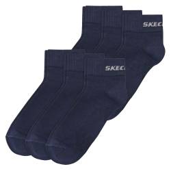 Skechers Unisex Quarter Socken Mesh Ventilation - 6er 9er 12er Multipack von Skechers