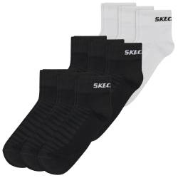 Skechers Unisex Quarter Socken Mesh Ventilation - 6er 9er 12er Multipack von Skechers