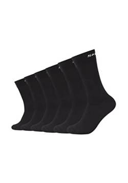 Skechers Unisex Socken Mesh Ventilation 6er Pack 35/38 black von Skechers