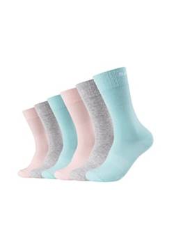 Skechers Unisex Socken Mesh Ventilation 6er Pack 35/38 pastel turquoise von Skechers