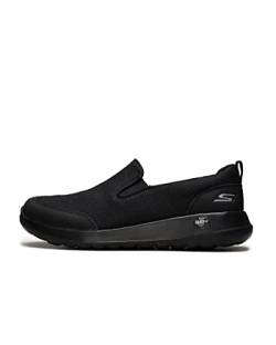 Skechers mens Go Walk Max Clinched - Athletic Mesh Double Gore Slip on Walking Shoe Walking Shoe, Black, 47 X-Weit von Skechers