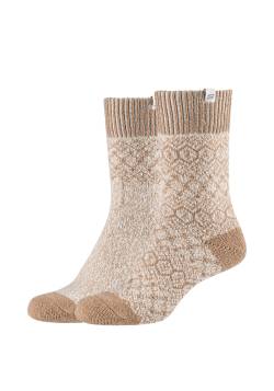 Women Casual Cozy Jacquard Socks 2p von Skechers