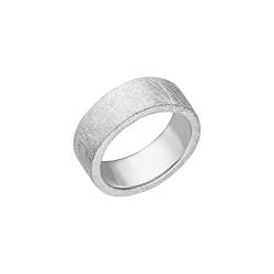 massiver Silberring Goldschmiedearbeit aus Deutschland (Sterling Silber 925) Damen Herren Partnerring Bandring von Skielka Designschmuck