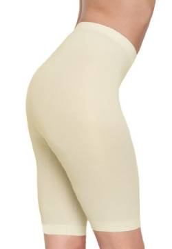 Skin Wrap Shapewear Damen - Miederhose Bauchweg Unterhose Body Shaper Damen Seamless Miederhose Bauch Weg - leicht & formend in Champagner Größe XL von Skin Wrap