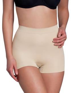 Skin Wrap Shapewear Damen - Panty Damen (S-2XL) Body Shaper Damen Bauchweg Unterhose Damen - nahtlos & formend, Farbe:Haut (SK), Größe:M von Skin Wrap