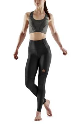 Skins Series-5 Skyscarper Tights Damen schwarz Größe S 2022 Laufsport Hose von Skins