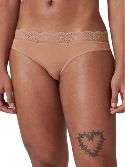 SKINY Damen Bamboo Lace 080587 Slip, Bronze, 36 von Skiny