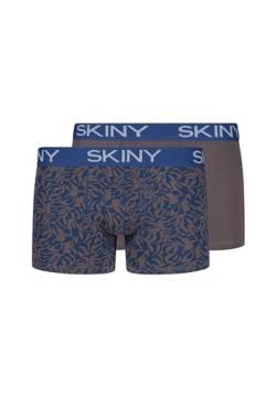 SKINY Herren Cotton Multipack 086487 Retroshorts, Peacock Flowers Selection, M (2er Pack) von Skiny