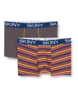 SKINY Herren Cotton Multipack 086487 Retroshorts, Spirit Stripes Selection, M (2er Pack) von Skiny