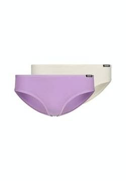 SKINY Mädchen Cotton Essentials 036381 Slip, Purple Selection, 164 (2er Pack) von Skiny