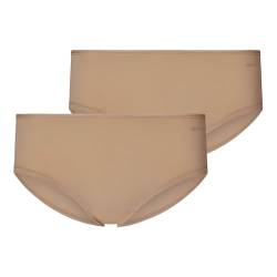 Skiny Damen Advantage Micro Panty 2er Pack Panties, Beige (Beige 2409), (Herstellergröße: 40) von Skiny