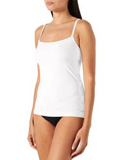 Skiny Damen Advantage Micro Spaghettishirt 2er Pack Unterhemd, Weiß (White 0500), (Herstellergröße: 36) von Skiny