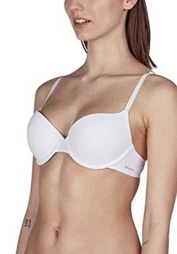 Skiny Damen Micro Lovers Push-Up BH, Weiß (White 0500), 85A(Herstellergröße: 85 A) von Skiny